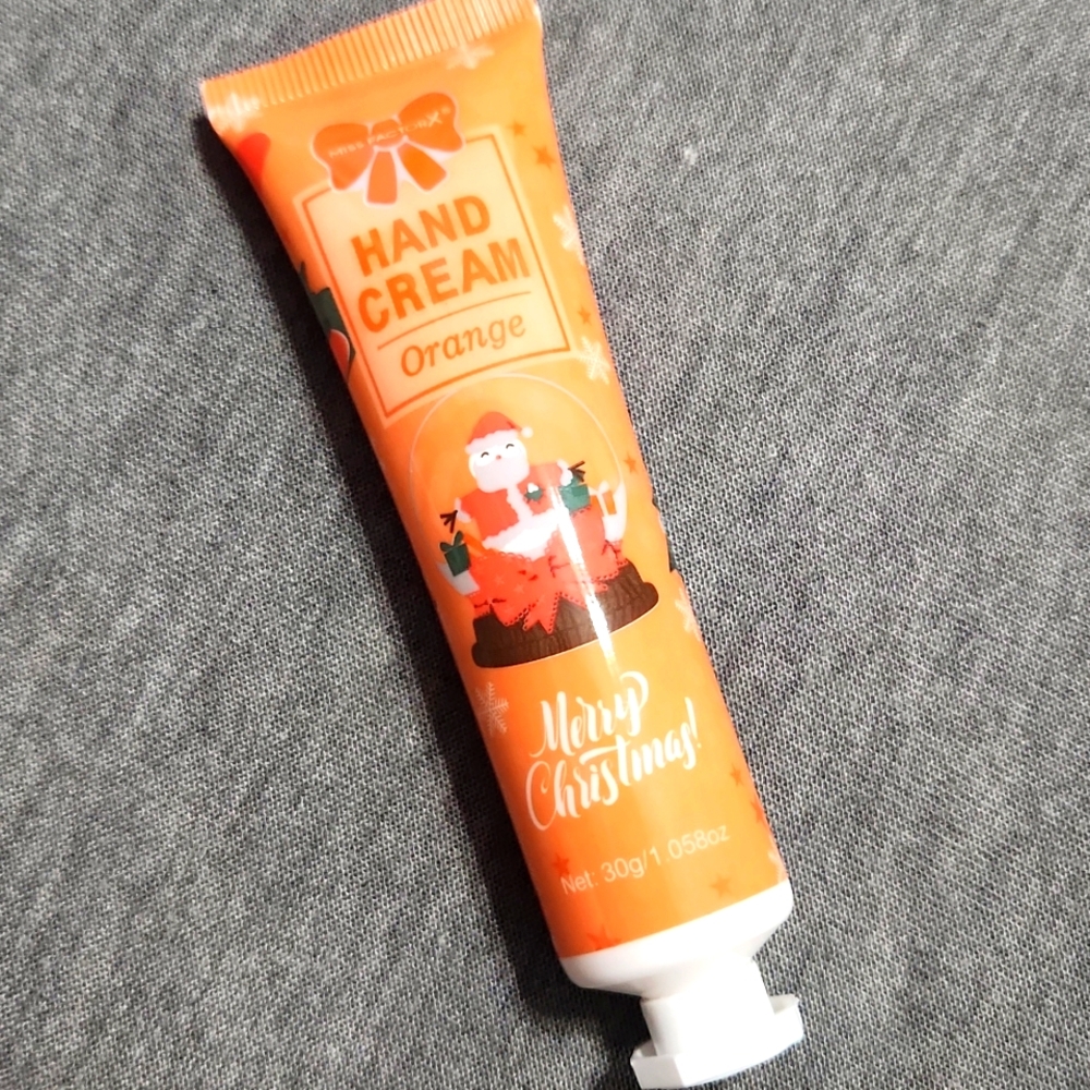 🔴 Limited Edition MISS FACTOR X Xmas Orange Scent Hand Cream Lotion Moisturizer
